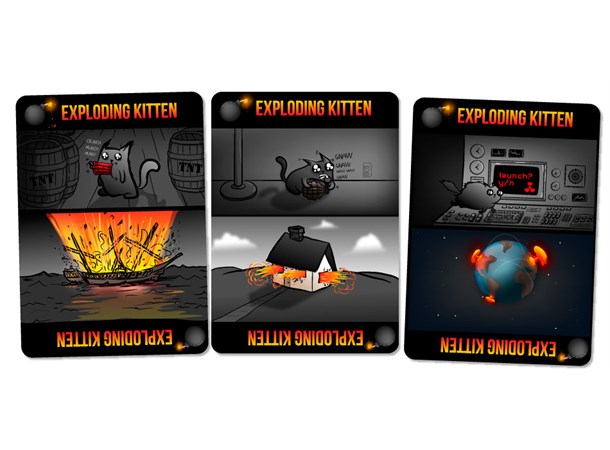 Exploding Kittens NSFW Edition - Engelsk Not Safe For Work Edition 